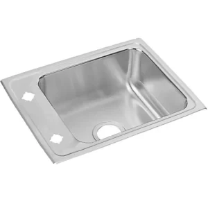 New Elkay DRKADQ221740 Lustertone® Classic Stainless Steel 22& x 17& x 4& Single Bowl Drop-in Classroom ADA Sink with Quick-clip - One-stop shop for professional tools and equipment. Full