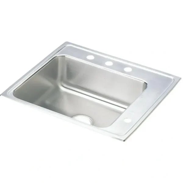 Store Elkay DRKAD252265R Lustertone® Classic Stainless Steel 25& x 22& x 6-1/2& Single Bowl Drop-in Classroom ADA Sink - One-stop shop for professional tools and equipment. Full