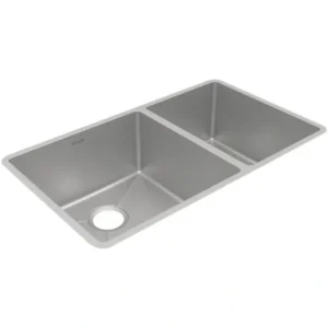 New Elkay ECTRU32179RT Crosstown® 18 Gauge Stainless Steel 31-1/2& x 18-1/2& x 9& 60/40 Double Bowl Undermount Sink - One-stop shop for professional tools and equipment. Full