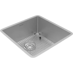 Elkay ECTRU17179TC Crosstown® 18 Gauge Stainless Steel 18-1/2& x 18-1/2& x 9& Single Bowl Undermount Sink Kit - One-stop shop for professional tools and equipment.^ Hand
