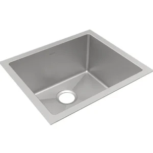 Elkay EFRU191610T Crosstown® 16 Gauge Stainless Steel 21-1/2& x 18-1/2& x 10& Single Bowl Undermount Sink - One-stop shop for professional tools and equipment.^ Hand