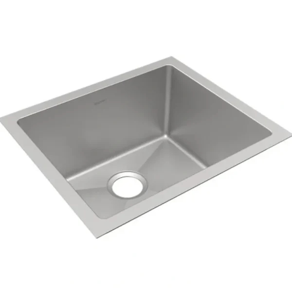 Elkay EFRU191610T Crosstown® 16 Gauge Stainless Steel 21-1/2& x 18-1/2& x 10& Single Bowl Undermount Sink - One-stop shop for professional tools and equipment.^ Hand