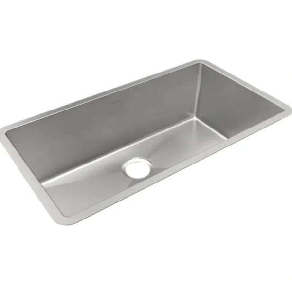 Elkay EFRU311610T Crosstown® 16 Gauge Stainless Steel 32-1/2& x 18& x 10& Single Bowl Undermount Sink - One-stop shop for professional tools and equipment.^ Hand