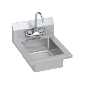 Online Elkay EHS-14X Stainless Steel 14& x 16-1/2& x 11& 18 Gauge Hand Sink with Faucet - One-stop shop for professional tools and equipment. Hand