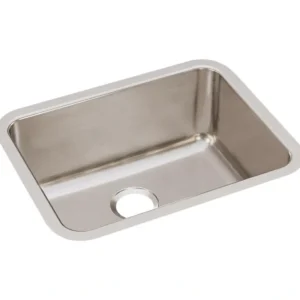 Elkay ELUH211510 Lustertone® Classic Stainless Steel 23-1/2& x 18-1/4& x 10& Single Bowl Undermount Sink - One-stop shop for professional tools and equipment.^ Hand