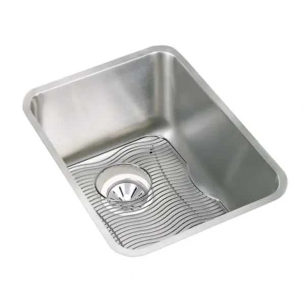 Elkay ELUH141810DBG Lustertone® Classic Stainless Steel 16-1/2& x 20-1/2& x 9-7/8& Single Bowl Undermount Sink Kit - One-stop shop for professional tools and equipment.^ Hand