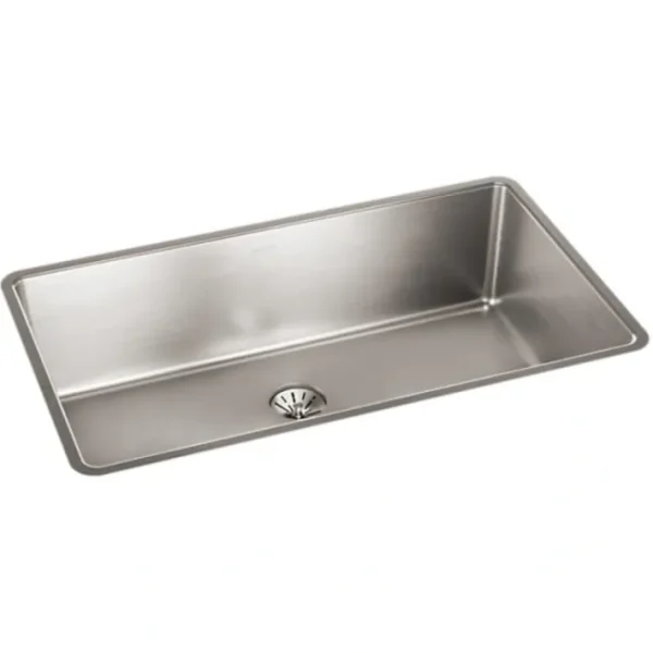 Flash Sale Elkay ELUHH3017TPD Lustertone Iconix® 16 Gauge Stainless Steel, 32-1/2& x 19-1/2& x 9& Single Bowl Undermount Sink with Perfect Drain® - One-stop shop for professional tools and equipment. Accessories