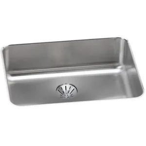 Outlet Elkay ELUH2317PD Lustertone® Classic Stainless Steel 25-1/2& x 19-1/4& x 8& Single Bowl Undermount Sink with Perfect Drain® - One-stop shop for professional tools and equipment. Accessories