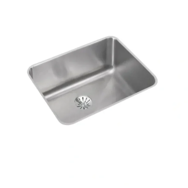Elkay ELUH211510PD Lustertone® Classic Stainless Steel 23-1/2& x 18-1/4& x 10& Single Bowl Undermount Sink with Perfect Drain® - One-stop shop for professional tools and equipment.^ Hand