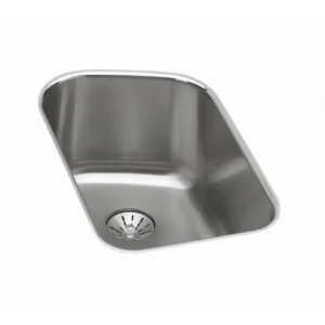 Elkay ELUH11189PD Lustertone® Classic Stainless Steel 13-1/2& x 20-7/16& x 9& Single Bowl Undermount Sink with Perfect Drain® - One-stop shop for professional tools and equipment.^ Hand
