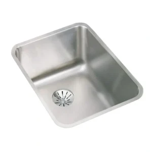 Elkay ELUH141810PD Lustertone® Classic Stainless Steel, 16-1/2& x 20-1/2& x 9-7/8& Single Bowl Undermount Sink with Perfect Drain® - One-stop shop for professional tools and equipment.^ Hand