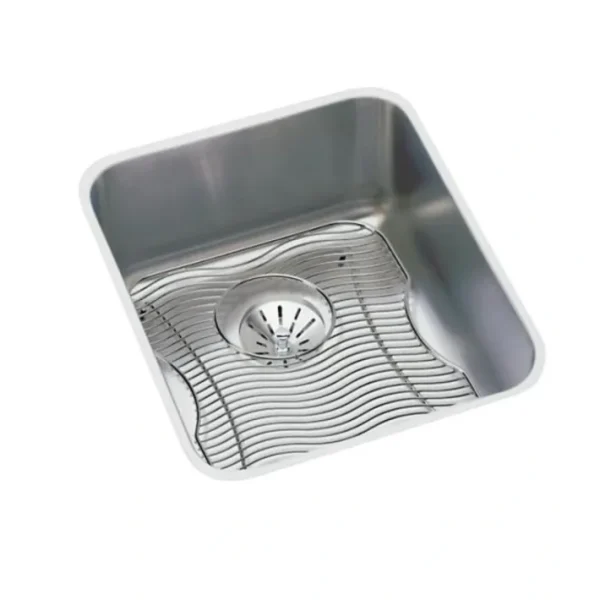 Clearance Elkay ELUH1316PDBG Lustertone® Classic Stainless Steel 16& x 18-1/2& x 7-7/8& Single Bowl Undermount Sink Kit with Perfect Drain® - One-stop shop for professional tools and equipment. Accessories