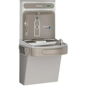 Elkay EZSDWSVRLK ezH2O® Bottle Filling Station with Single ADA Vandal-Resistant Cooler Non-Filtered Non-Refrigerated Light Gray - One-stop shop for professional tools and equipment.^ Hand