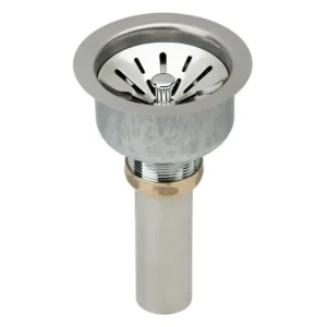 Outlet Elkay LK99 Deluxe 3-1/2& Drain Type 304 Stainless Steel Body Strainer Basket Rubber Seal and Tailpiece - One-stop shop for professional tools and equipment. Accessories