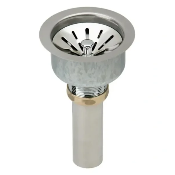Outlet Elkay LK99 Deluxe 3-1/2& Drain Type 304 Stainless Steel Body Strainer Basket Rubber Seal and Tailpiece - One-stop shop for professional tools and equipment. Accessories