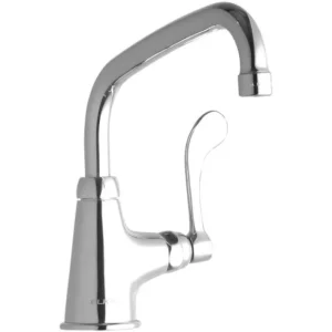 Fashion Elkay LK535AT08T4 Single Hole with Single Control Faucet with 8& Arc Tube Spout 4& Wristblade Handle Chrome - One-stop shop for professional tools and equipment. Hand