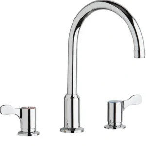 Hot Elkay LKD2439C 8& Centerset Concealed Deck Mount Faucet with Arc Spout and 2-5/8& Lever Handles Chrome - One-stop shop for professional tools and equipment. Hand