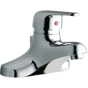 New Elkay LK423L4 4& Centerset with Exposed Deck Lavatory Faucet Pop-Up Drain Integral Spout Single Control 4& Wristblade Handle - One-stop shop for professional tools and equipment. Hand