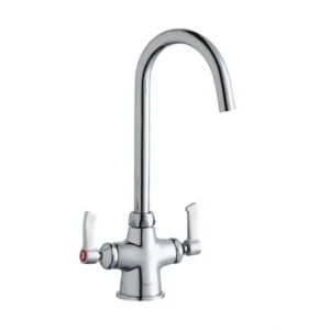 Discount Elkay LK500LGN05L2 Single Hole with Concealed Deck Laminar Flow Faucet with 5& Gooseneck Spout 2& Lever Handles Chrome - One-stop shop for professional tools and equipment. Hand