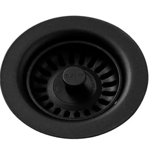 Elkay LKQS35 Polymer 3-1/2& Drain Fitting with Removable Basket Strainer and Rubber Stopper - One-stop shop for professional tools and equipment.^ Hand