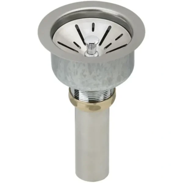 Fashion Elkay LK99S Deluxe 3-1/2& Drain with Satin Finish Type 304 Stainless Steel Body Strainer Basket Rubber Seal and Tailpiece - One-stop shop for professional tools and equipment. Accessories