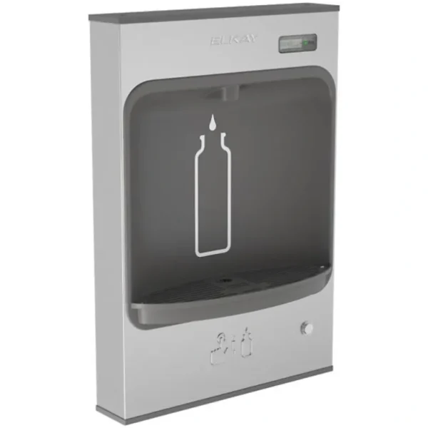 Elkay LMASMB ezH2O® Mechanical Bottle Filling Station Surface Mount Battery Powered Filtered Non-Refrigerated Stainless - One-stop shop for professional tools and equipment.^ Power Tools
