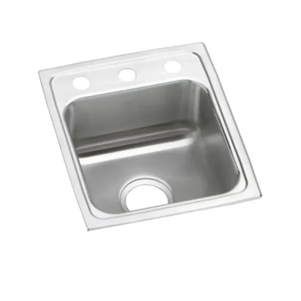 Hot Elkay LRAD151760 Lustertone® Classic Stainless Steel 15& x 17-1/2& x 6& Single Bowl Drop-in ADA Sink - One-stop shop for professional tools and equipment. Full