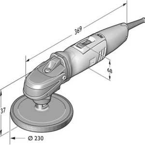 Fein 72214950080 Angle Polisher Set Wpo14-25E/N12 - One-stop shop for professional tools and equipment.^ Hand