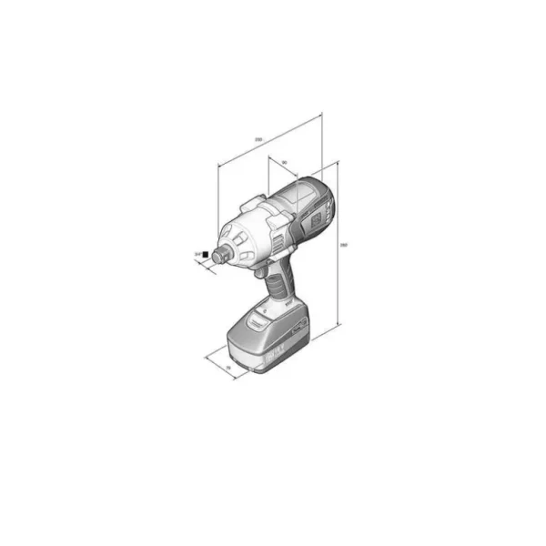 Fein 71150864090 Cordl.Imp.Wrench Ascd18-1000 W34 - One-stop shop for professional tools and equipment.^ Power Tools