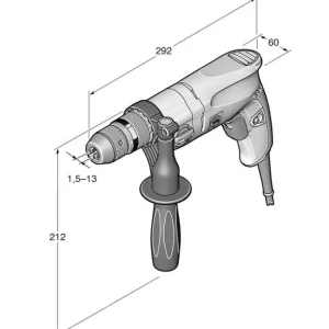 Fein 72055560090 Hand Drill Bop13-2 Set1 N09 110120V 5060 - One-stop shop for professional tools and equipment.^ Power Tools