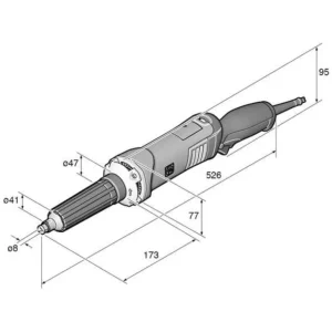 Fein 72232260090 Hand Grinder Gsz11-320Perl/N09 120V60H - One-stop shop for professional tools and equipment.^ Power Tools