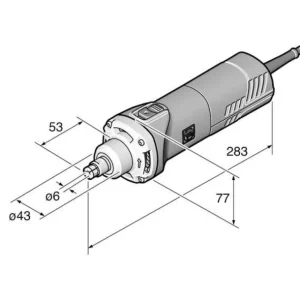 Fein 72231660090 Hand Grinder Gsz8-280P/N09 120V60 - One-stop shop for professional tools and equipment.^ Power Tools