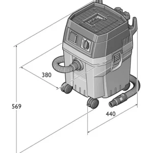 Fein 92036060990 Wet/Dry Vac Set Turbo Ii S2106/N1 - One-stop shop for professional tools and equipment.^ Power Tools