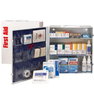 First Aid Only 91339 100 Person ANSI 2021 Class A, 3 Shelf First Aid Cabinet - One-stop shop for professional tools and equipment.^ Hand