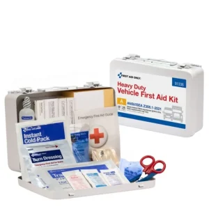 First Aid Only 91336 25 Person ANSI 2021 Class A, Heavy Duty Vehicle Metal First Aid Kit - One-stop shop for professional tools and equipment.^ Hand