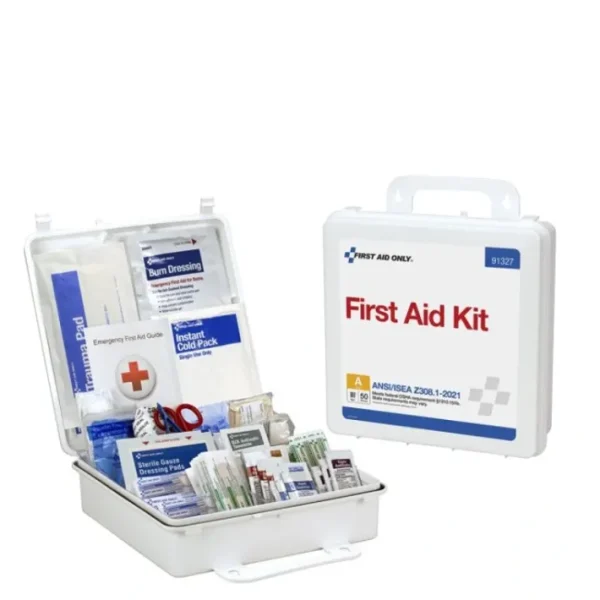 Clearance First Aid Only 91327 50 Person ANSI 2021 Class A, Plastic First Aid Kit - One-stop shop for professional tools and equipment. Hand