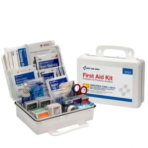 Clearance First Aid Only 90563 25 Person First Aid Kit, ANSI 2015 Class A+, Plastic Case - One-stop shop for professional tools and equipment. Hand