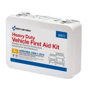 First Aid Only 90672 25 Person Vehicle ANSI 2015 Class A+ First Aid Kit, Metal Case - One-stop shop for professional tools and equipment.^ Hand