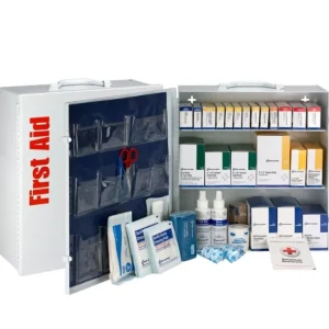 First Aid Only 90790 3 Shelf First Aid ANSI 2015 Class B+ Metal Cabinet, without Meds - One-stop shop for professional tools and equipment.^ Hand