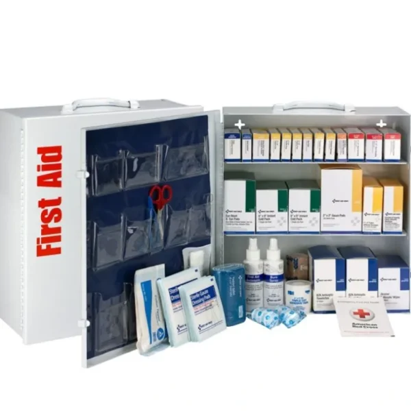 First Aid Only 90790 3 Shelf First Aid ANSI 2015 Class B+ Metal Cabinet, without Meds - One-stop shop for professional tools and equipment.^ Hand