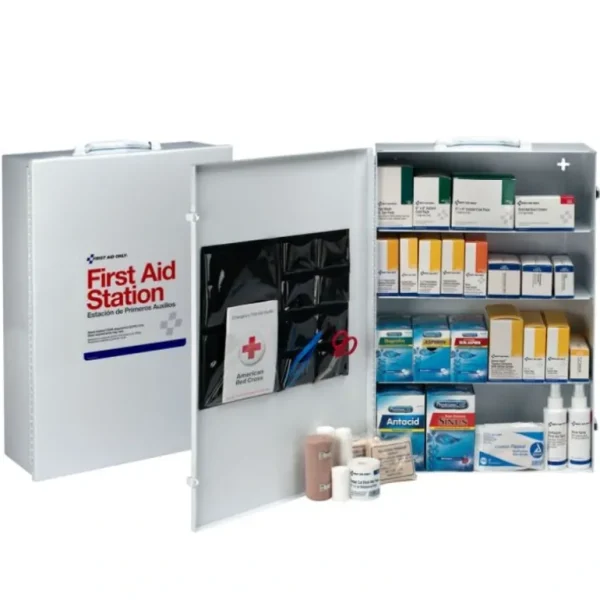 First Aid Only 6175 4 Shelf First Aid Metal Cabinet - One-stop shop for professional tools and equipment.^ Hand