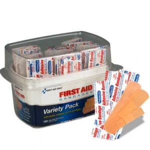 First Aid Only 90095 Assorted Bandage Box Kit: 150 Piece - One-stop shop for professional tools and equipment.^ Hand