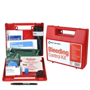 First Aid Only 91309 Bleeding Control Wall Station Single Kit -Deluxe - One-stop shop for professional tools and equipment.^ Power Tools