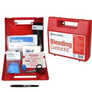 First Aid Only 91310 Bleeding Control Wall Station Single Kit -Standard - One-stop shop for professional tools and equipment.^ Power Tools
