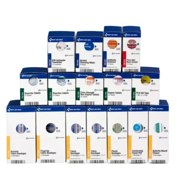 Online First Aid Only 700002 Partial Refill for SmartCompliance Cabinet With Meds (1000-FAE-0103) - One-stop shop for professional tools and equipment. Full