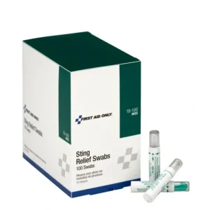 Online First Aid Only 19-100 Sting Relief Swabs, 100/box - One-stop shop for professional tools and equipment. Industrial