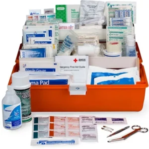 First Aid Only FA-504 First Responder Kit, Large, 269 Piece Plastic Case - One-stop shop for professional tools and equipment.^ Hand