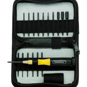 Cheap General Tools 63518 18-Piece Precision Screwdriver Set With T5 Torx Blade - One-stop shop for professional tools and equipment. Hand