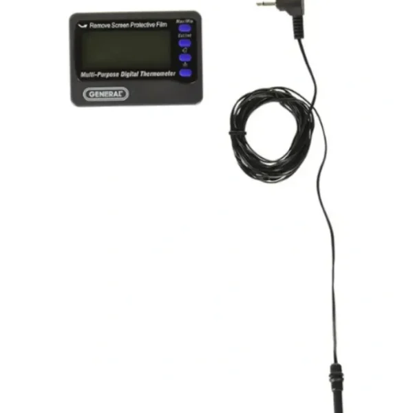 Flash Sale General Tools AQ150 Inside/Outside Thermometer With Waterproof Probe - One-stop shop for professional tools and equipment. Accessories