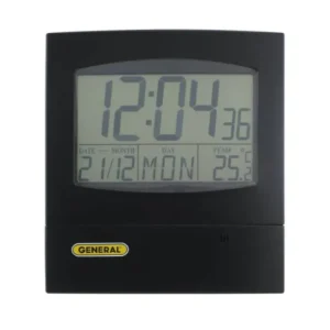General Tools DJC381 Digital Clock-Thermometer-Calendar - One-stop shop for professional tools and equipment.^ Power Tools